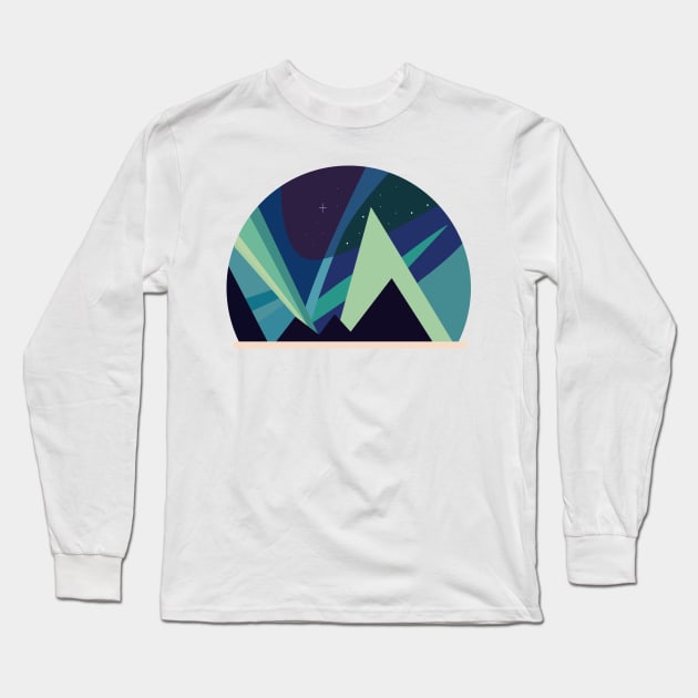 Aurora Long Sleeve T-Shirt by soneroo_art